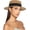 Khaki10, variant on Straw Boater Summer Sun Hat - Wide Brim Fedora Panama Beach Hat for Women