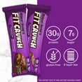 thumbnail image 3 of Fit Crunch Protein Bar, Chocolate Brownie, 30g Protein, 12 ct., 3 of 5