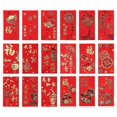 thumbnail image 1 of 36Pcs Red Envelope New Year Red Pocket Chinese New Year Red Envelopes Red Bag Spring Festival Marriage Birthday Red Envelopes, 1 of 5