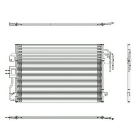 Air Conditioning Condenser For Ford Escape Mercury Mariner Air Conditioning Condenser For Ford Escape Mercury Mariner Fo3030222