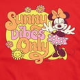 thumbnail image 3 of Disney - Mickey & Friends - Minnie Mouse - Sunny Vibes Only - Men's Short Sleeve Graphic T-Shirt, 3 of 5