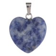 thumbnail image 1 of Joyería de moda, regalos de aniversario de piedra Natural, colgantes de ágatas de cristal, recuerdo presente, 1 of 2