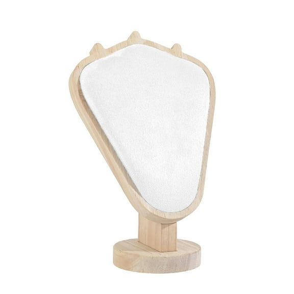 AOOOWER Effective Wood Necklace Holder Display Rack For Jewelry Display And Organization