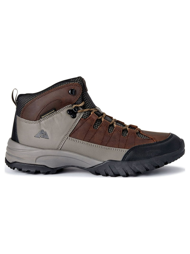 NEW Ozark Trail Men\'s Hikers Waterproof Brown Leather Boots - MEADOWS Size 13 Ozark Trail Men main image 3
