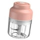 thumbnail image 1 of Billuyoard Picadora de verduras, picadora de ajo eléctrica USB, molinillo de cocina recargable inalámbrico Herramientas y accesorios para hornear Rosado 250ml Billuyoard HA003936-04B, 1 of 1