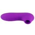 thumbnail image 3 of Placer que simula la lengua para mujeres, vibrador de clítoris magnético morado de 10 velocidades, 3 of 8