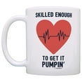 thumbnail image 2 of ThisWear Graduation Gifts for Nurses Cute Enough to Stop Your Heart Skilled Enough to Restart It Certified Nursing Assistant Gifts Registered Nurse Gifts Nursing Student 11 ounce Coffee Mug, 2 of 4
