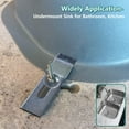 Undermount Sink Clips,Sink Brackets,Kitchen and Bathroom Sink Supports