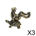 thumbnail image 1 of Estatua de latón,Linda estatua de rana y tortuga de latón,miniaturas,Modelo,figura de acción,regalo,accesorios de figuras de metal,regalo,Escultura de escritorio para oficina en casa,adorno, 1 of 8