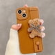 thumbnail image 1 of Cute Plush Bear Wrist Soft Phone Case Cute Silicone Cover For IPhone 14 Pro Max/14 Pro/14/13 Pro Max/ 13 Pro/ 13/12 Pro Max/ Pro/12/ 11 Pro Max/ 11, 1 of 4