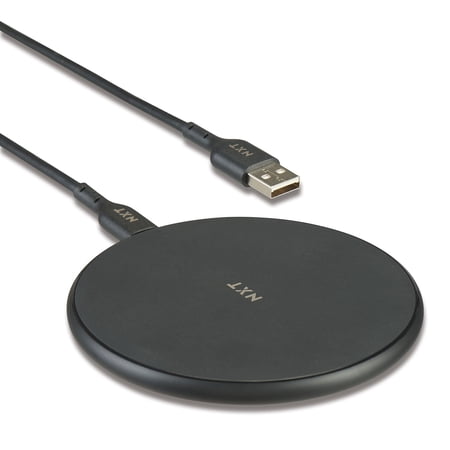 UPC: 0718103411684 | NXT Technologies Qi Wireless Charger with USB-C Cable Black (NX60454)