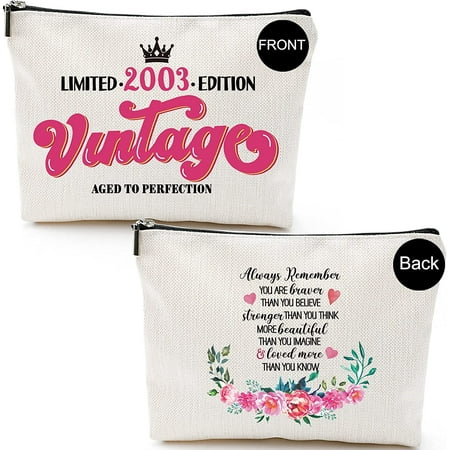 18th Birthday Gifts for Her, 18th Birthday Gifts for Girl,2003 Birthday Gifts for Women-Limited 2003 Edition Vintage-Gifts for Mom, Wife, Friend, Sister, Her, Colleague, Coworker-Funny Makeu | Walmart Canada 18th Birthday Gifts for Her, 18th Birthday Gifts for Girl,2003 Birthday Gifts for Women-Limited 2003 Edition Vintage-Gifts for Mom, Wife, Friend, Sister, Her, Colleague, Coworker-Funny Makeu | Walmart Canada
