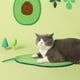 thumbnail image 4 of Rascador de sisal para gatos, antideslizante, para colgar en la pared, para gatos de interior, para rascar el suelo. Verde, 4 of 9