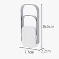 thumbnail image 4 of EIMELI Foldable Hanger Storage Rack Multifunctional Durable Material for Laundry Room Balcony Bathroom, 4 of 10