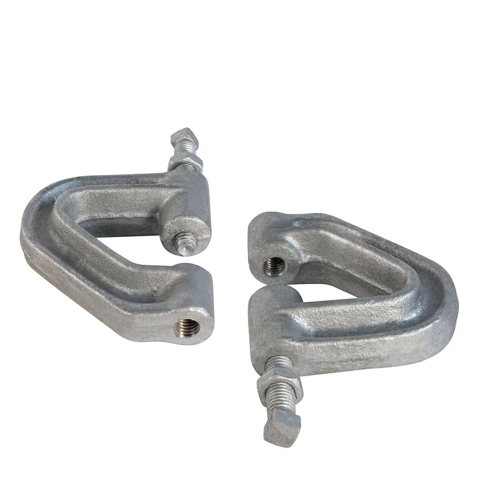 Highcraft Purlin Beam Clamp for 3/8 in. Threaded Rod in Electro Galvanized Iron (5-Pack)