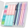 thumbnail image 2 of Lightweight 6PCS Mechanical Pencils - Triangular Grip & Extra Leads for Writing, 2 of 5