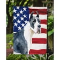 thumbnail image 3 of Carolines Treasures BB9643GF Harlequin Great Dane Patriotic Flag Garden Size  Small multicolor, 3 of 3
