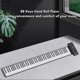 thumbnail image 3 of Teclado De Piano Enrollable De 88 Teclas, Rollo Manual Plegable Engrosado De 100-240 V Con Pantalla LED Batería De Larga Duración, 3 of 7