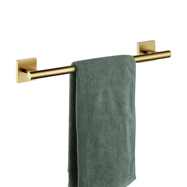 KOKOSIRI Hand Towel Bar Bathroom Towel Holder for Bath Kitchen Cabinet Towel Rails 16 Inch Brushed Gold Stainless Steel B4005BG-L16