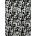 thumbnail image 2 of Addison Rugs Chantille Indoor/Outdoor Transitional Lines Black Washable Rectangle Rug, 3' x 5', 2 of 6