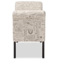 thumbnail image 4 of Bowery Hill Tufted Storage Bench in Beige, 4 of 7