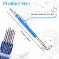 thumbnail image 2 of ZheElen Metal Versatile Mechanical Pencil Set For Drawing And Writing Assorted Colors Mechanical Pencils black, 2 of 6