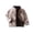 Brown, variant on Toddler Boys Jacket Kids Warm Zip Up Outerwear Soft Coats Lightweight Pullover Fall Winter Clothing Pink Size 2-3T