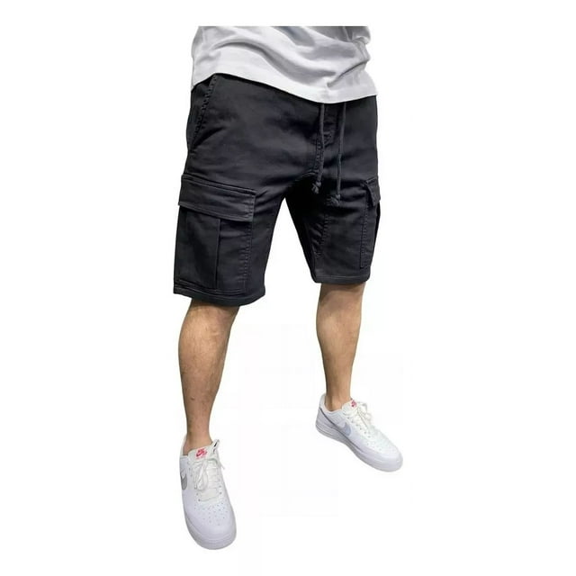 Bermuda Cargo Hombre Casualvarios Bolsillos