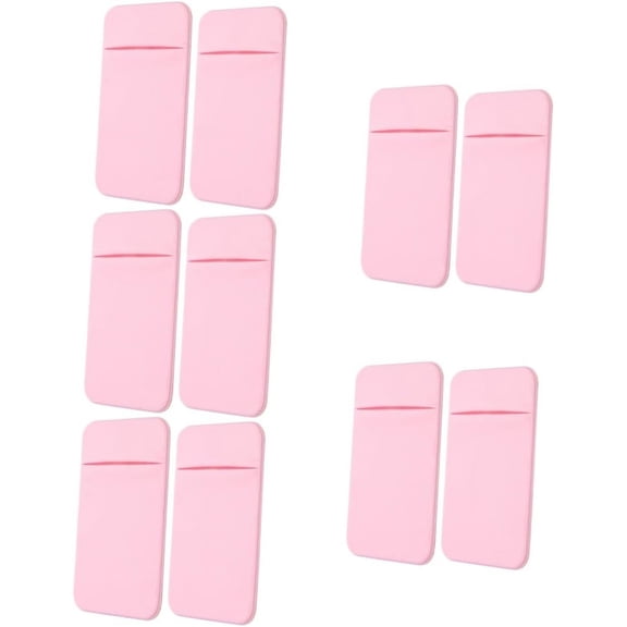10 pcs Mobile Phone Back Sticker Card Holder for Phone Cellphone Holder Credit Cards Bags Battery