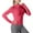 Hot Pink, variant on Sevevn Women's Cropped Lightweight Stretchy Running Track Jackets Full Zip Slim Fit Athletic Tops with Thumb Holes