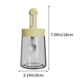 thumbnail image 3 of Frasco Transparente para Condimentos de Cocina, Hermético, Dosificador, para Pollo. Frasco de Vidrio con Boca Ancha., 3 of 6