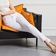 thumbnail image 5 of Women's High Waist Skinny Jeans Stretchy Slim Fitting Classic Casual Denim Pants for Comfortable Daily Wear White S, 5 of 9
