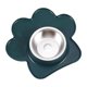 thumbnail image 1 of Comedero para perros Comedero para mascotas Tapete de silicona antideslizante portátil Comedero para mascotas Comedero para gatos y perros Verde, 1 of 9