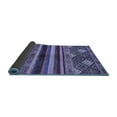 thumbnail image 2 of Ahgly Company Indoor Rectangle Abstract Blue Modern Area Rugs, 6' x 9', 2 of 4