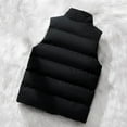 thumbnail image 6 of Njoeus Men's Winter Puffer Vests Casual Outdoor Warm Work Sports Padded Vests Stand Collar Sleeveless Jacket Coat Pockets M-6XL（Available in Big & Tall), 6 of 6