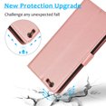 thumbnail image 2 of iPhone 6 Case, Cover for iPhone 6S, Allytech Detachable Case Support Magnetic Car Mount Case with Lanyard Card Holder Wallet Vegan Leather Shockproof Stand Case for iPhone 6/iPhone 6S(4.7"), Rosegold, 2 of 8