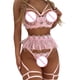 thumbnail image 4 of Gibobby Ropa sexy de mujer para sexo Ropa Dormir Mujer Sexy Accesorios erotico Ropa Sexi para Mujer lencería de Princesa Brasier y calzon Mujer Tanga Sexy Mujer(Rojo, CH), 4 of 5