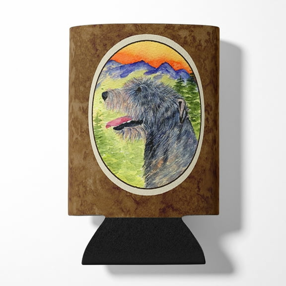 Irish Wolfhound Can or Bottle Beverage Insulator Hugger