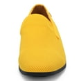 thumbnail image 3 of Mens loafers dress shoes Slip On Driving Shoes City Tuxedo walking Shoes Yellow Size 12, 3 of 4
