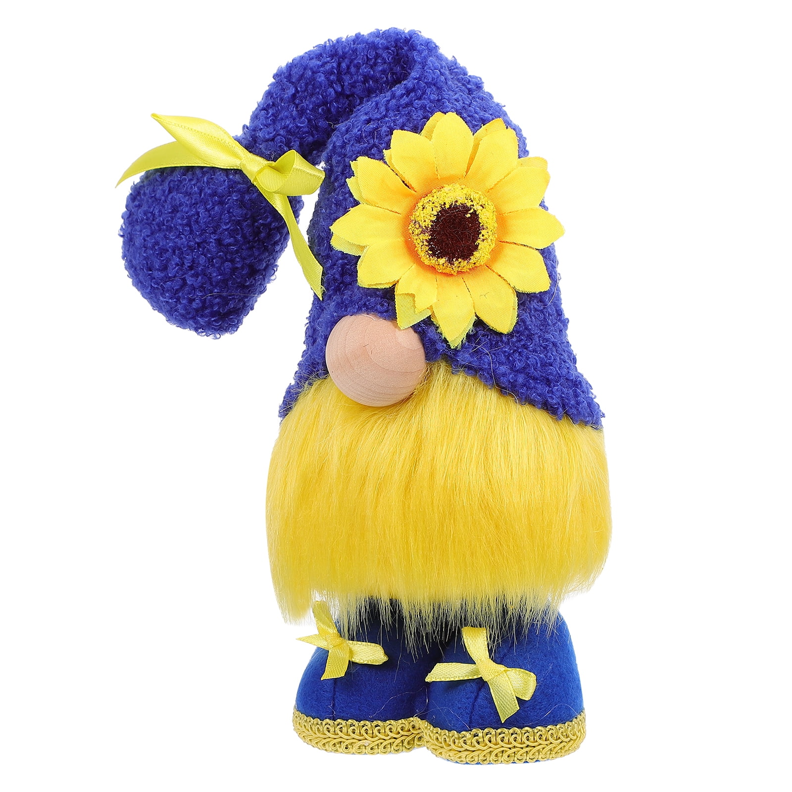 NUOLUX 1Pc Sunflower Gnome Doll Garden Gnome Ornament Home Decor Bee