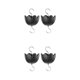 thumbnail image 4 of Methold 2 bolsas de accesorios de instalación convenientes para gancho antihormigas, comedero y alimentación de pájaros, accesorios de negro 2piezas, 4 of 6
