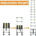 thumbnail image 5 of SEBLAFF Telescopic Extension Ladder Aluminum Multi Purpose Folding Non-Slip, 5 of 7