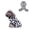 Black and White, variant on BT Bear Dog Warm Jumpsuit, Winter Flannel Dog Pajamas, Dog Cold Weather Coat Outfits, Anti-Shedding Bodysuit for Small Medium Dogs S(Leopard Print)