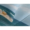 thumbnail image 4 of Ambesonne Snowman Quilted Bedspread Set 3 Pcs, Winter Vacation Coastal, Queen Size, Multicolor, 4 of 5