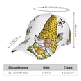 thumbnail image 5 of Goofa Gnome Sweet Honey Printed Baseball Cap for Men and Women - Adjustable Unisex Hat for Sports and Casual Wear,Sun protection Casual Outdoor Everyday Fashion Cap, 5 of 9