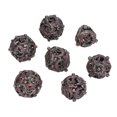 thumbnail image 4 of Juego de dados huecos de 7 uds, juego de dados poliédricos de Metal grabado con balanceo portátil de cobre para juegos de mesa manchados de sangre, 4 of 5
