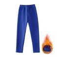 thumbnail image 4 of mgoYE Girl Winter Thick Warm Pant Printing Lined Legging Tight(Blue,3-4 Years), 4 of 7
