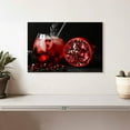 thumbnail image 2 of Elephant Stock Pomegranate Prosecco Cocktail Wall Art - Horizontal Canvas Wall Art - Dining Room Wall Decor - Food And Drink Canvas - Red And Black Decor - 12" x 8", 2 of 8