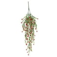 thumbnail image 2 of Lifelike Artificial Hanging Flowers | Outdoor/Indoor Plastic Flower Vines | Chlorophytum Simulation | No Maintenance Required | 1-Pack Realistic Faux Green Plants, 2 of 4