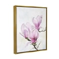 thumbnail image 3 of Stupell Budding Magnolias Pink Florals Botanical & Floral Painting Gold Floater Framed Art Print Wall Art, 3 of 9